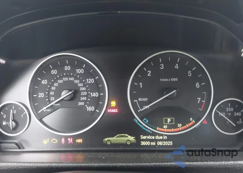 2015 BMW 328I from USA, damaged, VIN WBA3C1C57FP853235